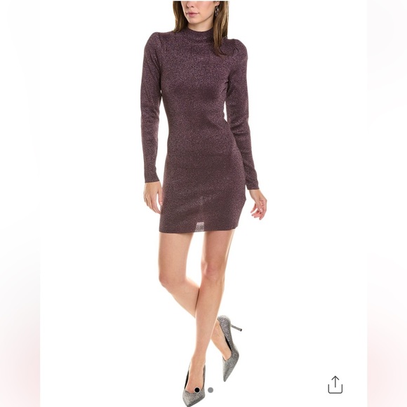 ASTR the Label Tillie Mini Dress in Pink/Black Shimmer, Size Medium, NWT - Picture 17 of 17